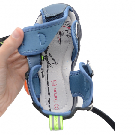 Sandale ortopedice pentru baieti Tom Miki C-10080-C-29, Bleumarin [3]