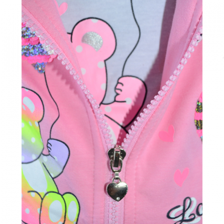 Trening trei piese pentru fete Happy House WB-2925-104, Multicolor [3]