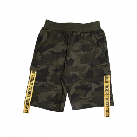 Îmbrăcăminte băieți - Pantaloni scurti pentru baieti Happy House WB-2828-140, Verde