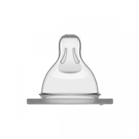 Biberon din polipropilena cu tetina din silicon 160 ml MAM Anti-Colic 1117-0+, Albastru [1]