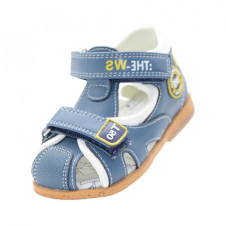 Sandale băieți - Sandale ortopedice pentru baieti WeeStep 2911750341-18, Albastru