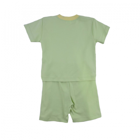 Compleu 2 piese de vara pentru baieti Pifou 32-74V-74 cm, Verde [1]