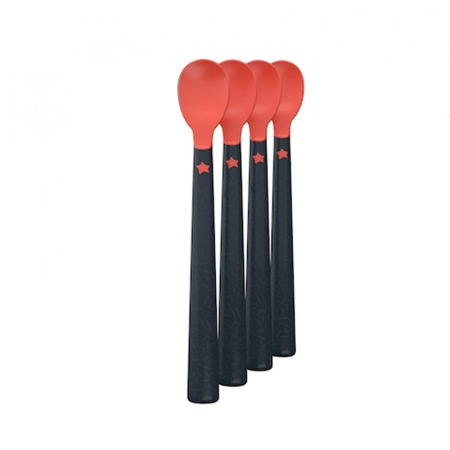 Vesela si tacamuri bebelusi - Set 4 lingurite pentru copii Tommee Tippee TT-471888, Multicolor
