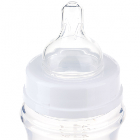 Biberon din polipropilena cu tetina din silicon 120 ml 0+ luni Canpol Babies 35/220T [2]