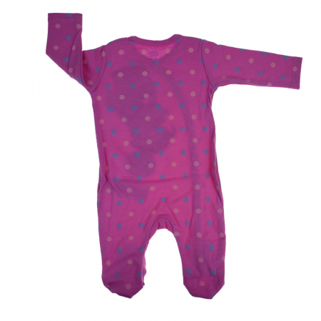 Salopeta cu maneca lunga pentru fete E Plus M Disney Baby 381617-86, Roz [1]