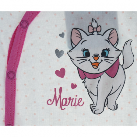 Salopeta cu maneca lunga pentru fete E Plus M Disney Baby 381655-86, Alb [2]