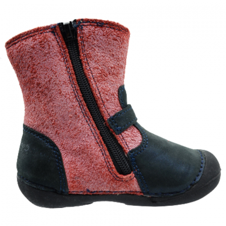 Cizme imblanite pentru fete DDStep 015-158Q-21, Roz [2]