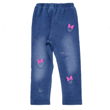 Pantaloni si colanti fete - Colanti pentru fete Happy House HH-396, Albastru