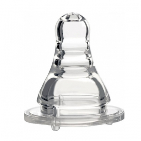 Biberon din polipropilena cu tetina din silicon 120 ml 0+ luni BabyOno 402 [1]