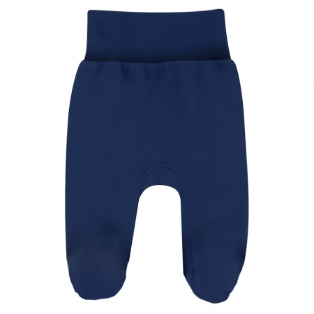 Pantaloni cu botosei pentru baieti Mini Junior 402221, Bleumarin [1]