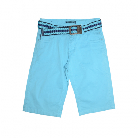 Îmbrăcăminte băieți - Pantaloni scurti pentru baieti Mini Junior HZ-3561, Albastru