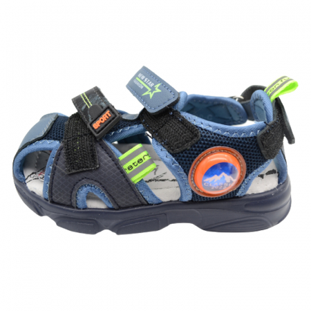 Sandale ortopedice pentru baieti Tom Miki C-10080-C-29, Bleumarin [1]