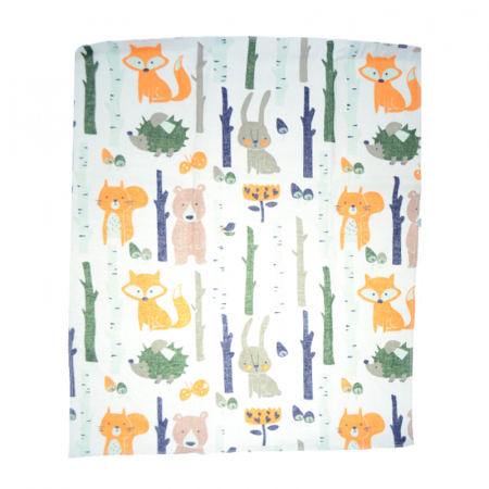 Aleze si chilotei scutec - Pled impermeabil 50 x 60 cm pentru copii Mini Junior 097335, Multicolor