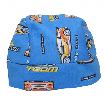Căciuli băieți primăvară, toamnă și iarnă - Bandana pentru baieti Mini Junior BPB74, Albastru