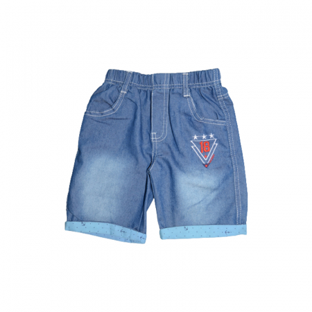 Îmbrăcăminte băieți - Pantaloni scurti pentru baieti Happy House PSHH-02, Albastru