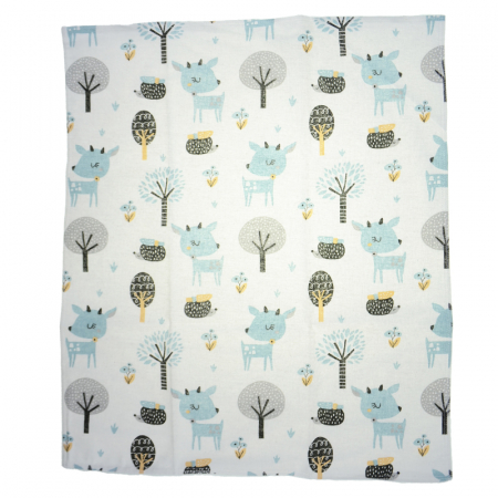 Aleze si chilotei scutec - Pled impermeabil 50 x 60 cm pentru baieti Mini Junior 097543, Multicolor