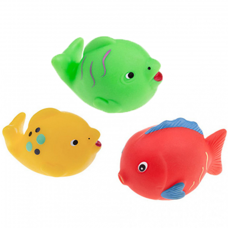 Joaca, activitati si ambalaje - Set 3 pestisori pentru baie Tullo 509, Multicolor