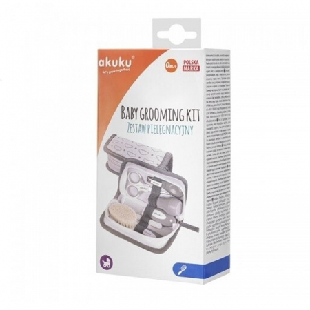 Set de ingrijire pentru bebelusi Akuku A0015-AS, Gri [3]