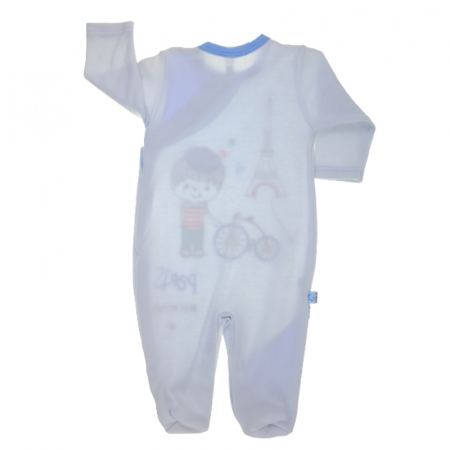 Salopeta cu maneca lunga pentru baieti Koala Baby Paris 03-905-62, Multicolor [1]