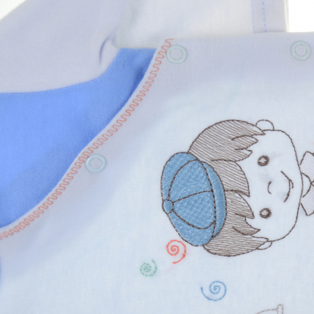 Salopeta cu maneca lunga pentru baieti Koala Baby Paris 03-905-62, Multicolor [2]