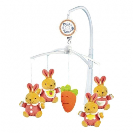 Carusele muzicale - Carusel muzical pentru fete Baby Mix R10250, Multicolor
