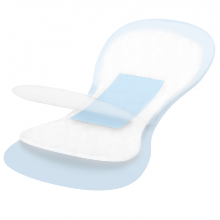 Set 10 absorbante postnatale BabyOno Night&Day 599, Alb [1]