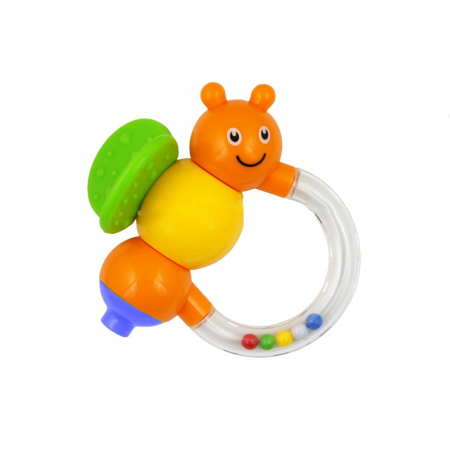 Jucarii zornaitoare - Jucarie zornaitoare pentru bebelusi Baby Mix NO-21GW-01, Multicolor
