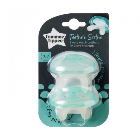 Set 2 inele gingivale pentru bebelusi Tommee Tippee 364500-TT, Turcoaz [1]