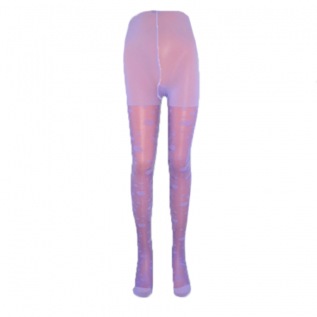 Îmbrăcăminte fete - Dres 20 DEN pentru fete Petra-Elisa Evelina 000435, Alb