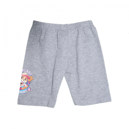 Pantaloni scurti si colanti 3/4 - Pantaloni scurti pentru fete Paw Patrol Setino PSFS-02, Gri