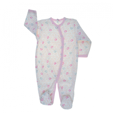 Salopete bebelusi fete - Salopeta cu maneca lunga pentru fete Koala Bobas Baby R1816-68, Multicolor