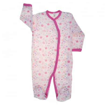 Salopete bebelusi fete - Salopeta cu maneca lunga pentru fete Koala Bobas Fashion GH1816, Roz
