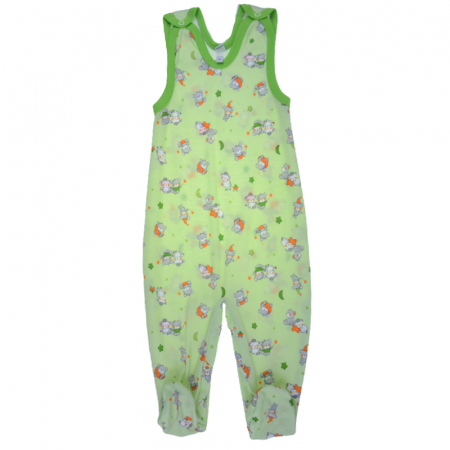 Salopete bebelusi baieti - Salopeta fara maneci pentru copii Koala Chmurka 1812-JH-80, Verde