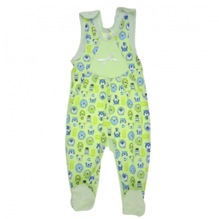 Salopete bebelusi baieti - Salopeta fara maneci pentru baieti Koala Bobas Fashion 836-V-92, Verde