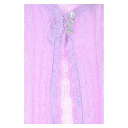 Cardigan maneca lunga pentru fete Marika CFM1, Roz [1]