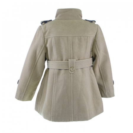 Palton pentru fete Simply Red WJ021G-92, Bej [1]