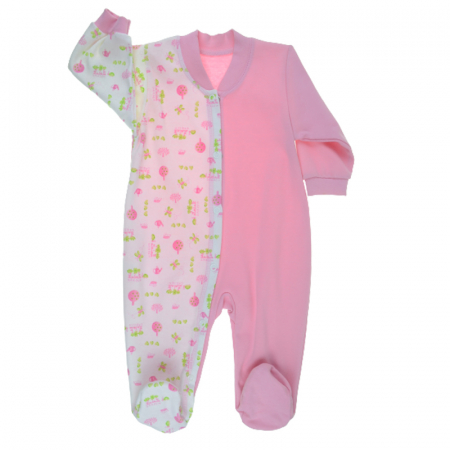 Compleuri  fete maneca lunga - Compleu 4 piese pentru fete Mini Junior CPF87678-68, Roz