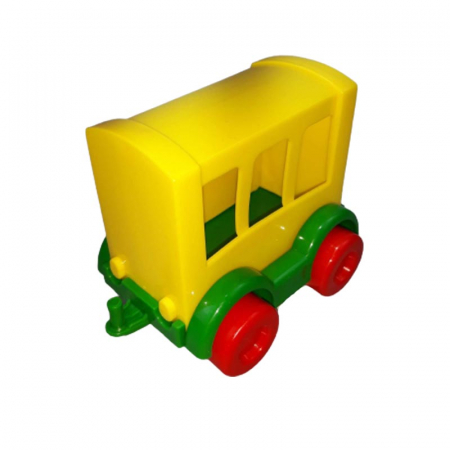 Joaca, activitati si ambalaje - Jucarie vagon pentru copii Wader W0003, Multicolor