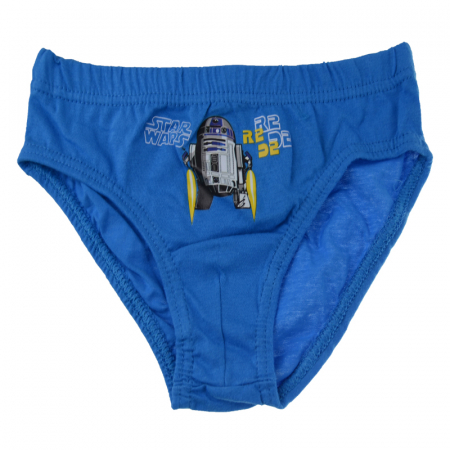 Lenjerie intima - Chiloti pentru baieti E Plus M Star Wars 865645-104-110, Albastru