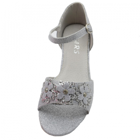 Sandale cu toc pentru fete MRS M822-31, Argintiu [1]
