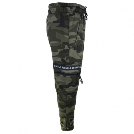 Pantaloni sport pentru baieti Happy House HB-8737-140, Verde [2]