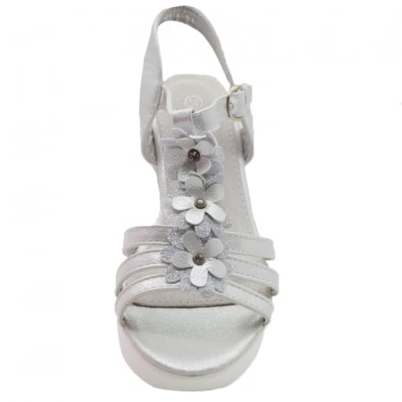 Sandale cu platforma pentru fete MRS M815AR-31, Argintiu [1]