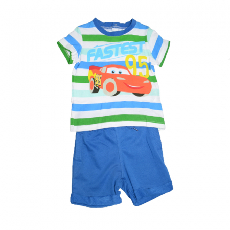 Compleuri baieti de vara - Compleu 2 piese de vara pentru baieti Disney EP0092, Multicolor