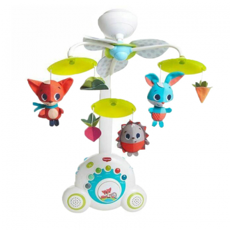 Joaca, activitati si ambalaje - Carusel muzical Tiny Love Meadow Days 861044, Multicolor
