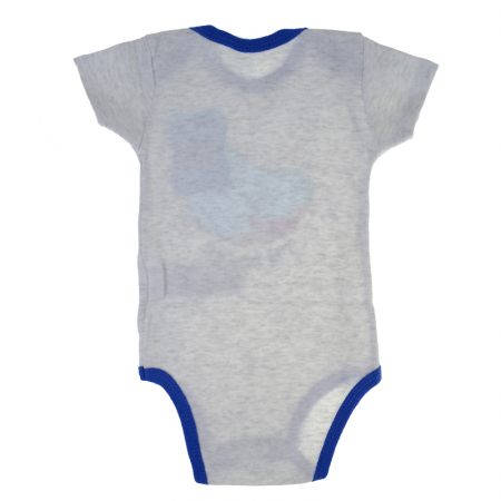 Body cu maneca scurta pentru baieti E Plus M 874425_68 cm, Gri [2]