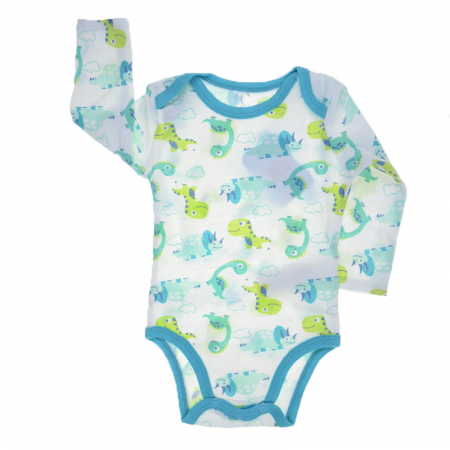 Body-uri baieti - Body cu maneca lunga pentru baieti E Plus M 874432-1-68, Alb