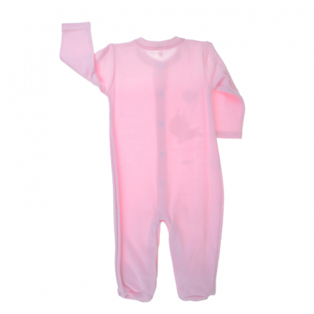 Salopeta cu maneca lunga pentru fete Koala Mini Baby 3926R-68, Roz [1]