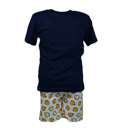 Compleu de vara 2 piese pentru baieti E Plus M Carfield 892986-1-134, Bleumarin [1]