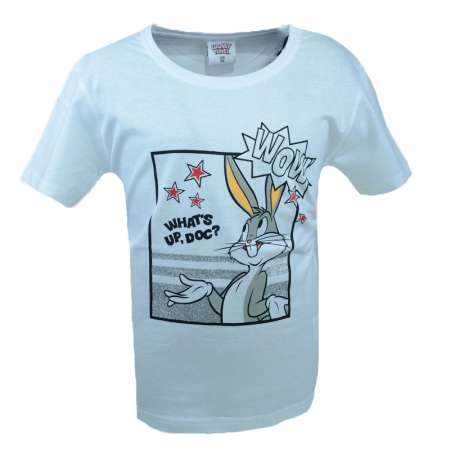 Tricouri baieti - Tricou pentru baieti E Plus M Looney Tunes 893785-1-134, Alb
