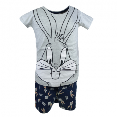 Compleuri fete de vara - Compleu de vara 2 piese pentru fete E Plus M Looney Tunes 893860-1-134, Gri